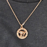 Taurus Rose Gold Necklace