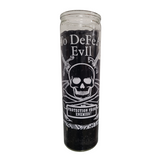 Para Vencer Demonios Negra Veladora  / To Defeat Evil Black Ritual Candle