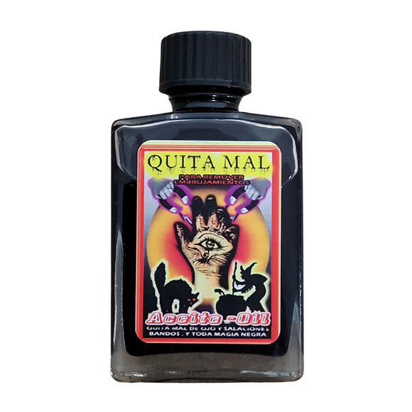 Quita Mal Aceite / Take Away Evil Oil  1 fl oz bottle by Klover candle
