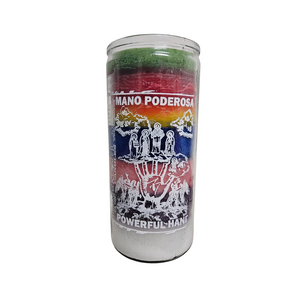 La Mano Poderosa 14 Dia Jumbo Veladora / The Helping Hand 14 Day Jumbo Candle