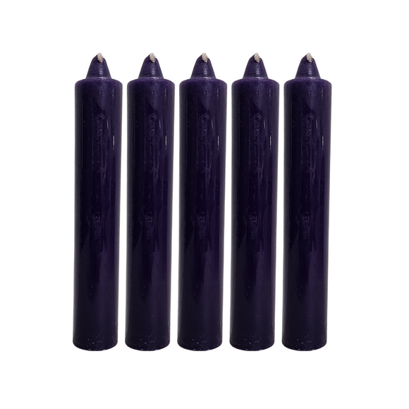 SPELL CANDLE PURPLE 9