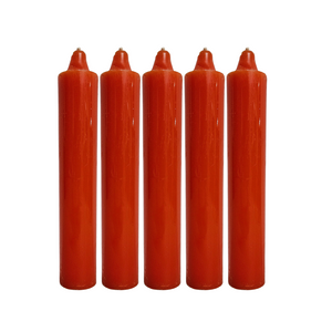 SPELL CANDLE ORANGE 9" INCH