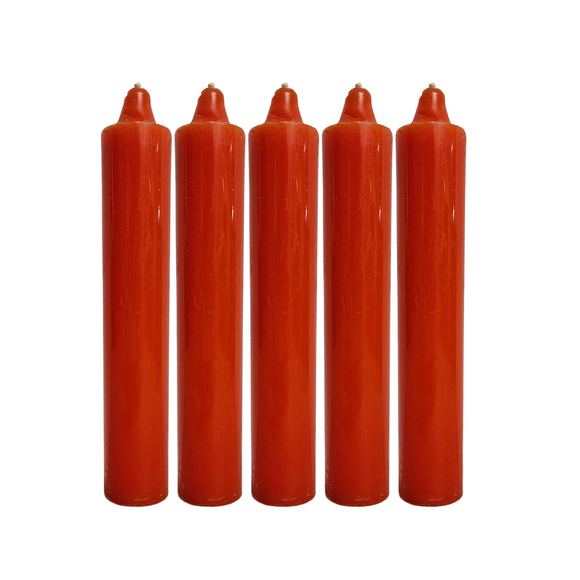 SPELL CANDLE ORANGE 9