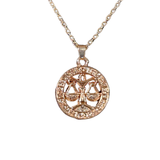 Libra Rose Gold Necklace