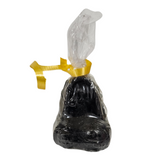 Santa Muerte Small  Black Figure Candle 3 Pack