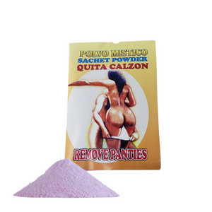 Quita Calzon Polvo Mistico / Remove Panties Sachet Powder