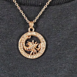 Scorpio Rose Gold Necklace