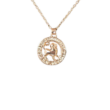 Leo Rose Gold Necklace