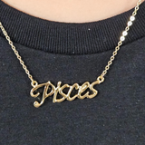 Pisces Gold Necklace