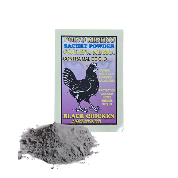 Black Chicken Sachet Powder / Gallina Negra Polvo Mistico