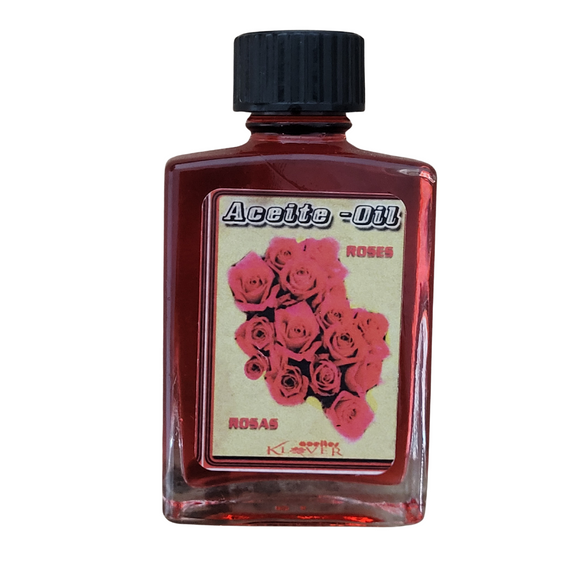 Aceite De Rosas - Roses Oil - 1 fl. oz. Bottle