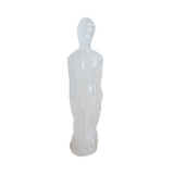 Male Figure Candle White 8' / Candela De Hombre Blanca