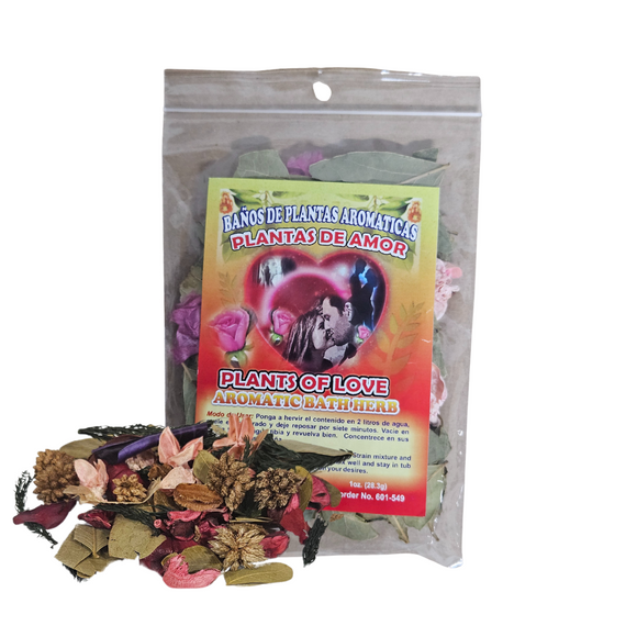 Plantas de Amor bano / Plants of Love herbal bath