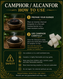 Camphor / Alcanfor – Refined Camphor for Spiritual Cleansing, Purification & Protection