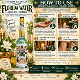 Murray & Lanman Florida Water – Agua de Florida Spiritual Cologne for Cleansing, Protection & Blessings