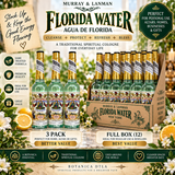 Murray & Lanman Florida Water – Agua de Florida Spiritual Cologne for Cleansing, Protection & Blessings