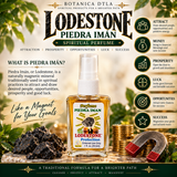 Lodestone Spiritual Perfume – Piedra Imán 1 oz Perfume for Attraction, Money, Luck & Prosperity