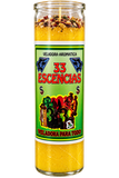33 Esencias Prepared Candle – 33 Essences All Purpose Spiritual Candle for Blessings, Protection, Luck & Success