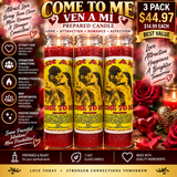 ome to Me / Ven a Mí Prepared Candle – Love Attraction Spiritual Candle for Romance & Affection