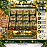 Money Drawing Prepared Candle – Spiritual Candle for Prosperity, Abundance & Financial Opportunities