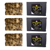 100% Natural African Black Soap – Deep Cleansing Bar Made in Ghana