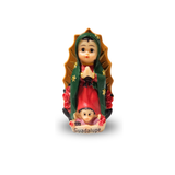 Mini Baby Virgen de Guadalupe Statue – 3 Inch Devotional Altar Figure for Prayer & Home Altars