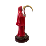 Santa Muerte Red Statue 17' Inch – La Santa Muerte Roja Spiritual Altar Figure for Love & Attraction