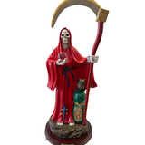 Santa Muerte Red Statue 17' Inch – La Santa Muerte Roja Spiritual Altar Figure for Love & Attraction