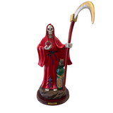 Santa Muerte Red Statue 17' Inch – La Santa Muerte Roja Spiritual Altar Figure for Love & Attraction