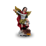Mini San Miguel Arcángel Statue 3 Inch – Saint Michael Devotional Altar Figure