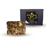 100% Natural African Black Soap – Deep Cleansing Bar Made in Ghana