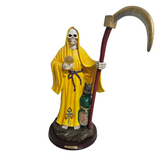 Santa Muerte Yellow Statue 17' Inch – La Santa Muerte Amarilla Spiritual Altar Figure for Money, Prosperity & Success