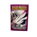 Jinx Removing Sachet Powder / Quita Mala Suerte Polvo Mistico