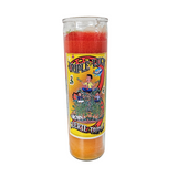 Triple Luck Prepared Candle – Spiritual Candle for Good Luck, Prosperity, Money & Success