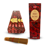 RED ROSE INCENSE 8 STICKS