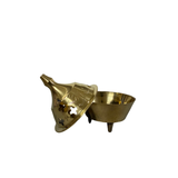 Golden Cup Incense Holder