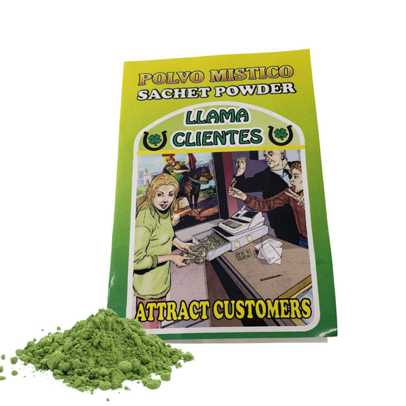 Llama clientes Polvo Mistico / Attract Customers Sachet Powder