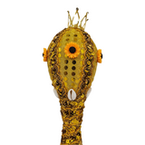 Oshun Maraca Maraca de Ochun Hand Decorated