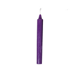 SPELL CANDLE PURPLE 6" INCH