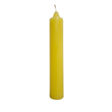 YELLOW PILLAR CANDLE LARGE 9" INCH