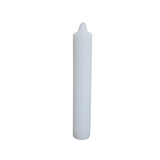 WHITE PILLAR CANDLE LARGE 9' INCH