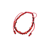 Protection Bracelet Red Eyes Shine Beads (Adult Size)