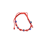 Protection Bracelet Blue & Red Eyes (Adult Size)