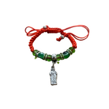 Baby Protection Bracelet San Judas Green Eyes