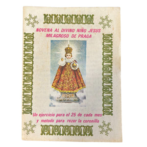Novena - Al Divino Nino Jesus Milagroso De Praga (Vintage)