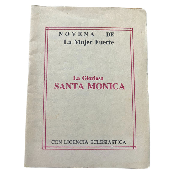 Novena - La Gloriosa Santa Monica (Vintage)