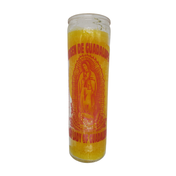 OUR LADY OF GUADALUPE / VIRGEN DE GUADALUPE YELLOW