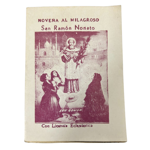 Novena - Al Milagroso San Ramon Nonato (Vintage)