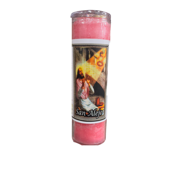 San Alejo Prepared Candle