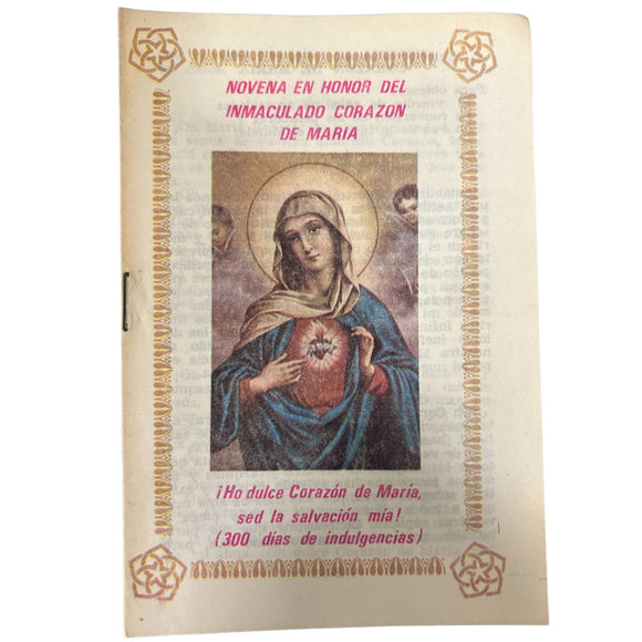 Novena - Honor Del Inmaculado Corazon De Maria